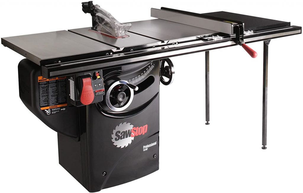 Best Cabinet Table Saw - SawStop 10-Inch Professional Saw