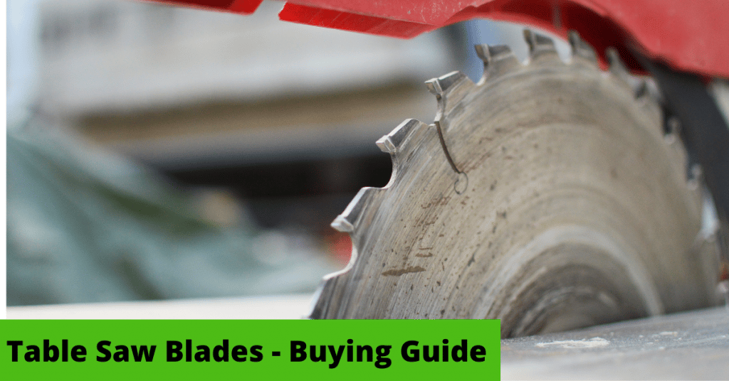 Choosing the best table saw blades for the job is crucial.