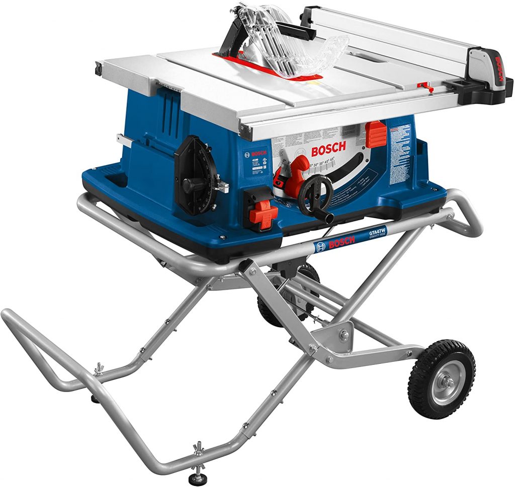 Best Table Saw With Rip Capacity - Bosch 4100-10 Portable Jobsite Table Saw