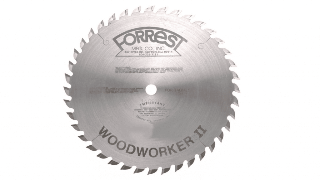 Forrest 10” x 40T Woodworker II