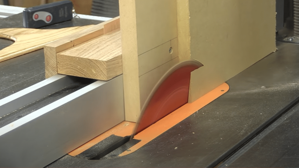 How To Make A 45-Degree Angle Bevel Cut With A Table Saw
