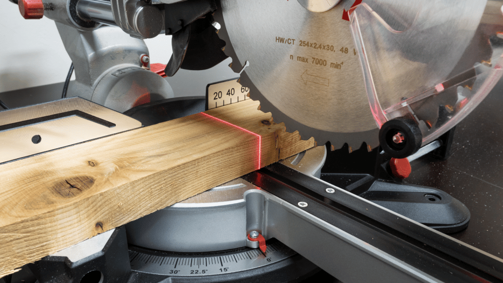 How To Make A 45-Degree Angle Miter Cut With A Table Saw