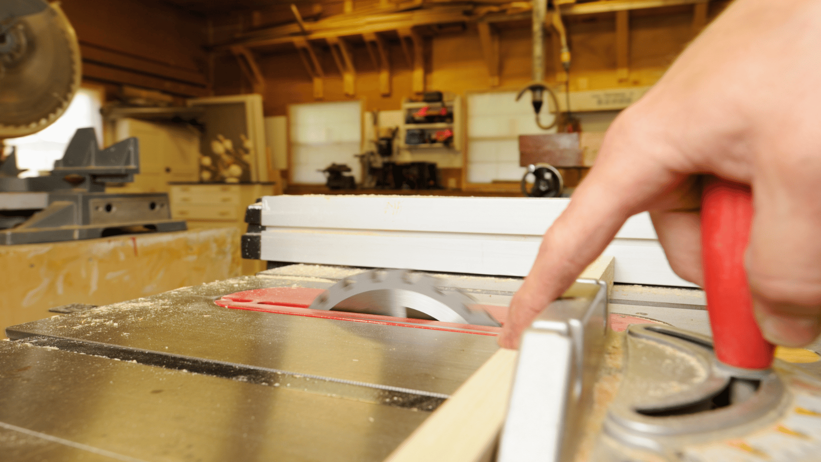 How To Make Jobsite Table Saw More Slippery?